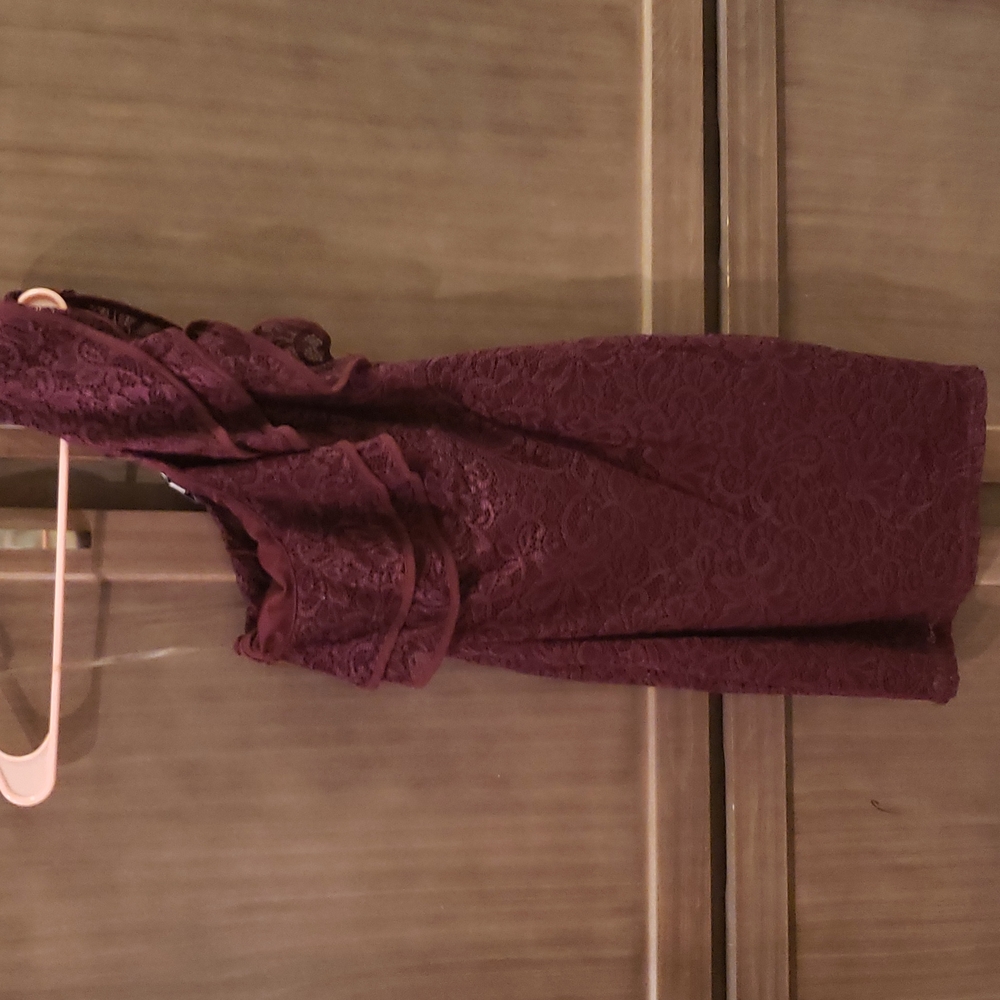 M Purple Dress